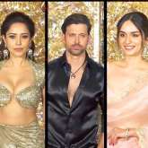 Nushrratt Bharuccha, Hrithik Roshan, Manushi Chhillar, Sanya Malhotra, Mouni Roy & others at Ramesh Taurani’s Diwali Party