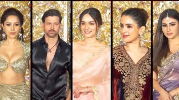 Nushrratt Bharuccha, Hrithik Roshan, Manushi Chhillar, Sanya Malhotra, Mouni Roy & others at Ramesh Taurani’s Diwali Party