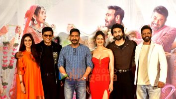 Photos: Ajay Devgn, R Madhavan, Rakul Preet Singh, Meezaan Jafri and others grace the trailer launch of their film De De Pyaar De 2