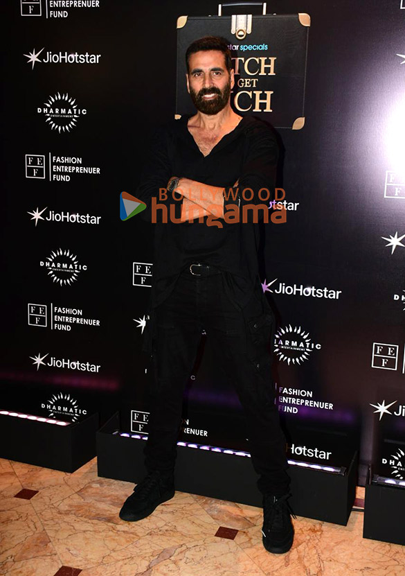 photos akshay kumar karan johar malaika arora and others snapped at pitch to get rich press conference in bandra 9