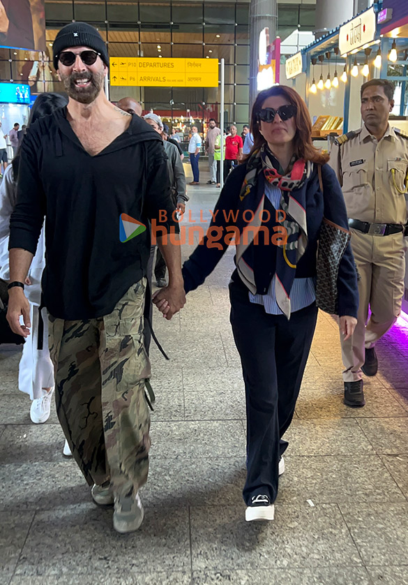 photos akshay kumar twinkle khanna aftab shivdasani and indra kumar snapped at the airport 6