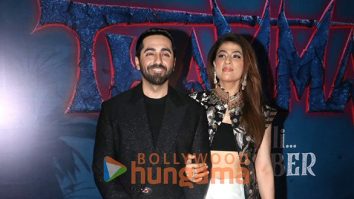 Photos: Ayushmann Khurrana, Rashmika Mandanna, Varun Dhawan and others grace the special screening of Thamma