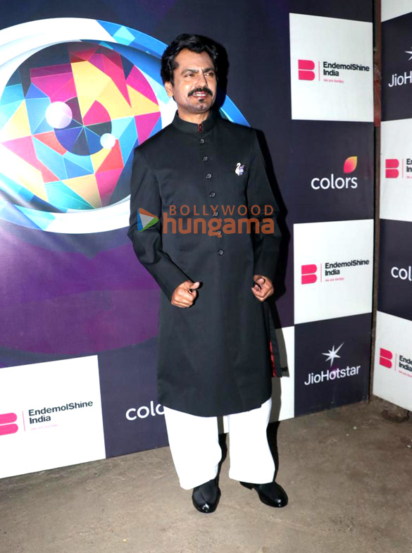 photos ayushmann khurrana rashmika mandanna and nawazuddin siddiqui snapped promoting thamma on the sets of bigg boss 19 6