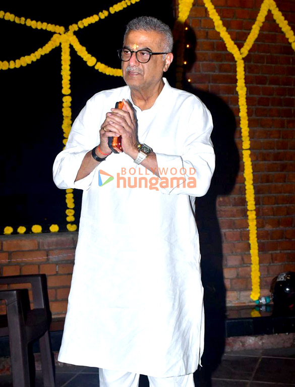 Photos: Boney Kapoor snapped at his office for Diwali pooja Photos: Boney Kapoor snapped at his office for Diwali pooja