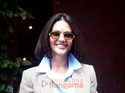 Photos: Esha Gupta snapped outside a salon in Bandra