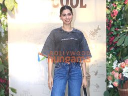 Photos: Khushi Kapoor, Ibrahim Ali Khan, Anjani Dhawan and others snapped at an event in Juhu