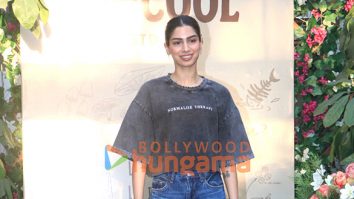 Photos: Khushi Kapoor, Ibrahim Ali Khan, Anjani Dhawan and others snapped at an event in Juhu