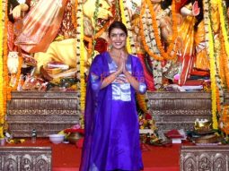 Photos: Priyanka Chopra Jonas, Ranbir Kapoor, Rani Mukerji, Kajol and others snapped during Durga Puja at North Bombay Sarbojanin