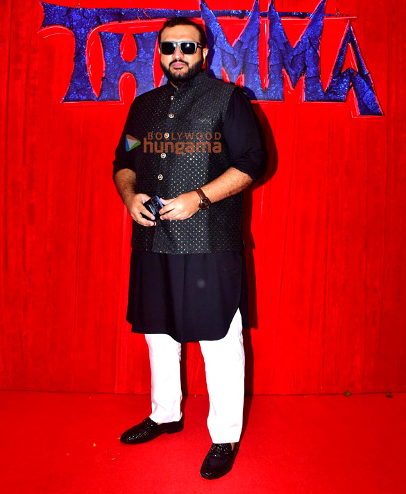 photos rashmika mandanna and others snapped promoting thamma in mumbai 3