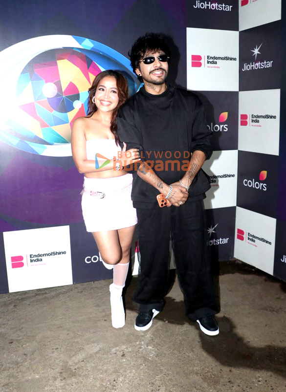 photos shehnaaz gill neha kakkar and tony kakkar snapped on the sets of bigg boss 19 5