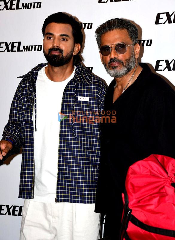 photos suniel shetty kl rahul and others snapped at their strategic investment announcement in exelmoto 1