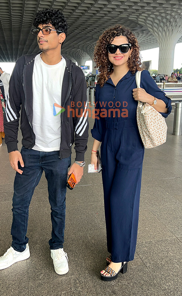 photos vedang raina and palak muchhal snapped at the airport 4
