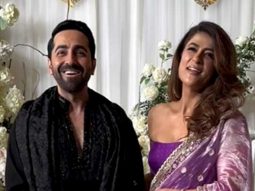 Power couple Ayushmann Khurrana & Tahira Kashyap pose for media