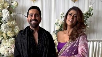 Power couple Ayushmann Khurrana & Tahira Kashyap pose for media