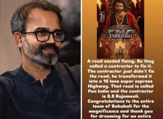 Prashanth Neel hails S.S. Rajamouli as Baahubali: The epic returns to theatres: “Thank you for dreaming for an entire generation”