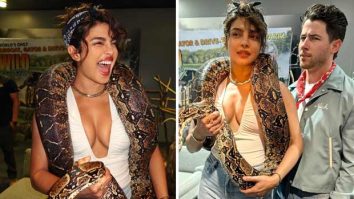 Priyanka Chopra Jonas wraps a giant python around her neck; shares ‘sssspecial’ post celebrating her bond with snakes