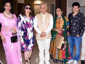 Ramesh Sippy, Kiran Juneja and others attend the opening of Mumbai Art Fair 2025 at Nehru Centre Art Gallery