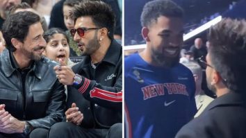 Ranveer Singh meets Adrien Brody and NBA legends at 2025 pre-season game in Abu Dhabi