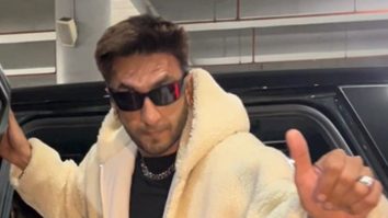 Ranveer Singh’s dapper airport look