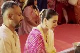 Kajol wishing Happy Dussehra to all