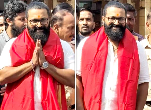 Rishab Shetty visits Siddhivinayak temple for blessings after Kantara: Chapter 1 success