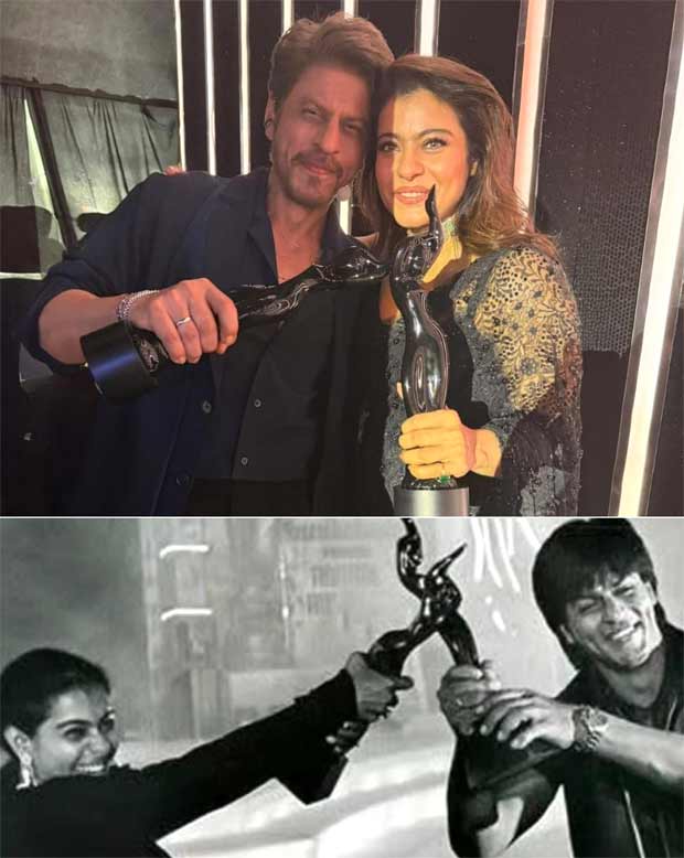 Kajol and Shah Rukh Khan recreate Filmfare moment; internet goes nostalgic