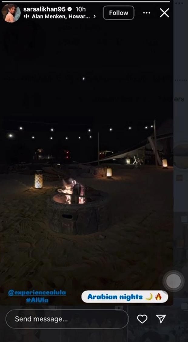 Sara Ali Khan and Ibrahim Ali Khan enjoy their AlUla vacation and it is all about sibling goals as well as desert glamour