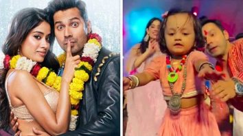 Varun Dhawan, Janhvi Kapoor melt hearts dancing with a little girl during Sunny Sanskari Ki Tulsi Kumari promotions; video goes viral