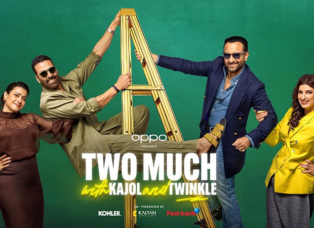 Saif Ali Khan and Akshay Kumar reignite Main Khiladi Tu Anari magic on this week’s episode of Two Much with Kajol and Twinkle