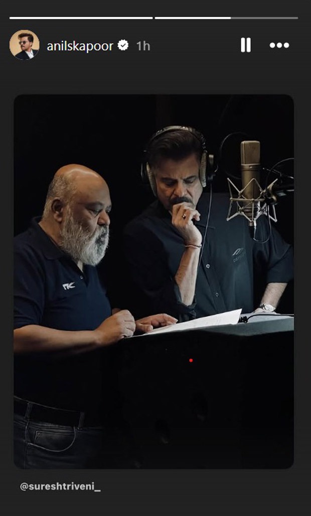 Anil Kapoor wraps dubbing for Subedaar, director shares behind-the-scenes moment; watch