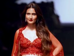 Beauty in walking red! Fatima Sana Shaikh