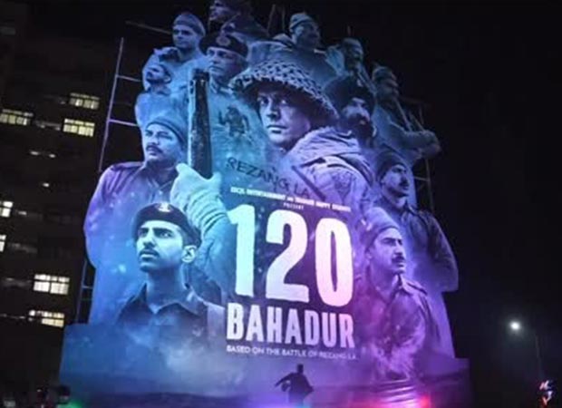 Real heroes join Farhan Akhtar at grand Lucknow launch of ‘Dada Kishan Ki Jai’ from 120 Bahadur