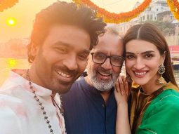 Kriti Sanon shares heartwarming Varanasi moment with Dhanush, Aanand L Rai; watch