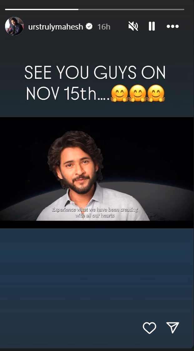 Mahesh Babu ignites countdown for S.S Rajamouli’s SSMB 29; just 7 days to the grand GlobeTrotter event!