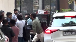 Abhay Deol papped in the city for uncle Dharmendra’s funeral