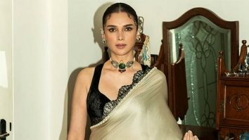 Aditi Rao Hydari turns heads at an award function in a gorgeous silk saree; husband Siddharth has the best reaction