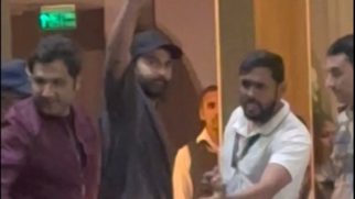 Aditya Roy Kapur wave at the paps at the airport