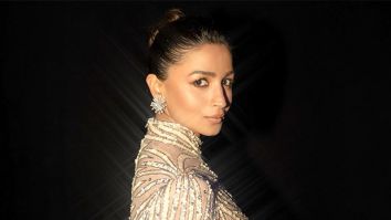 Alia Bhatt steps out in full-sleeved vintage Bob Mackie gown with molten-gold makeup