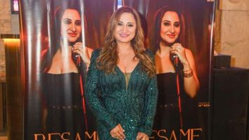 Biba Singh at the press conference of her Spanish-Hindi song ‘Besame Bollywood’