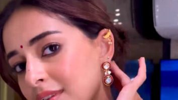 Desi mood on! Ananya Panday