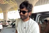 Dhanush spotted at the airport serving effortless charm