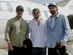 Dulquer Salmaan drops candid photos with Kaantha co-stars Rana Daggubati and Samuthirakani