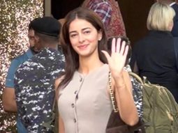 Effortless glam on the go! Ananya Panday