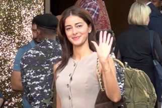 Effortless glam on the go! Ananya Panday