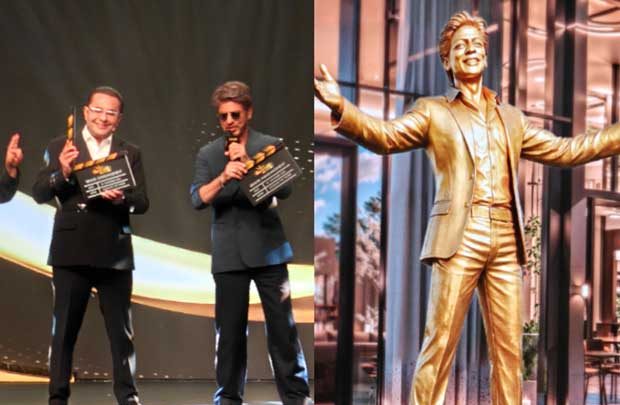 HISTORIC: Dubai Tower named after Shah Rukh Khan, Shahrukhz By Danube, launched; to have a statue of King Khan; SRK says, “Meri maa zinda hoti toh bahut khush hoti!”; adds, “Eid ke chand ki tarah main bahar kam aata hoon. Lekin jab aata hoon, tab kamaal aata hoon!”
