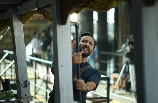 EXCLUSIVE: Saif Ali Khan spotted shooting pivotal portion of Haiwaan in Alibaug
