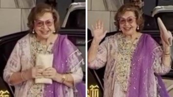 Helen rings in her 87th birthday, greeting paparazzi as celebrities gather for a grand party