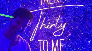 Ishaan Khatter rings in his 30s with a LED-themed bash — “Danced into my 30s,” says the birthday boy
