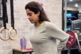 Janhvi Kapoor’s lower body workout