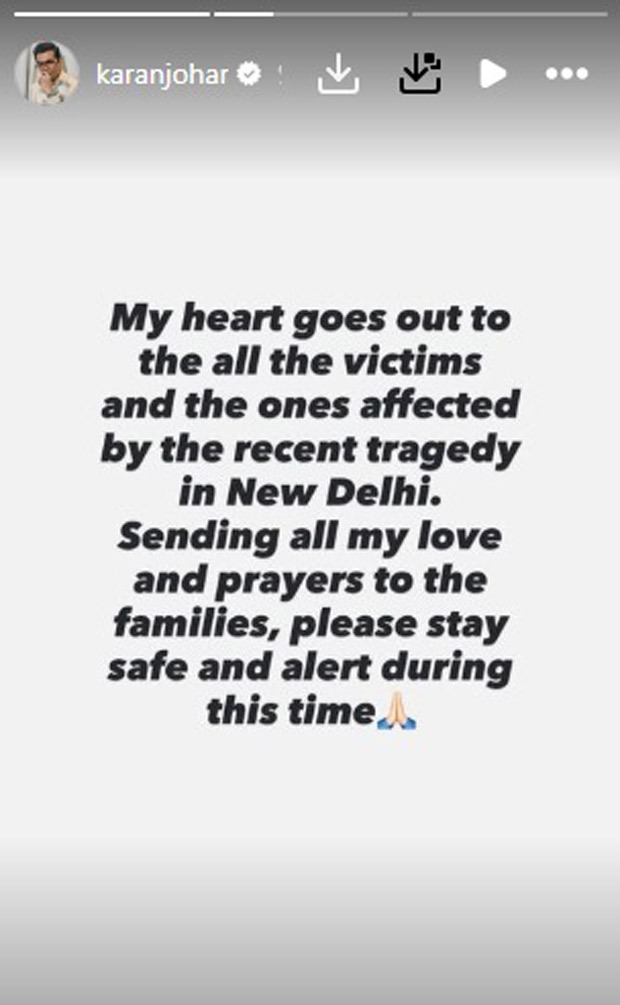 Red Fort Blast: Celebrities flood social media with heartfelt condolences